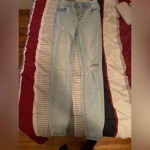 Skinny jeans high waisted